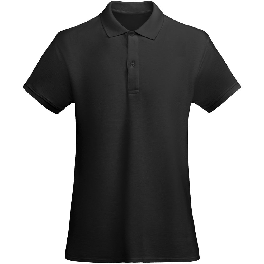 Prince Poloshirt aus Bio-Baumwolle für Damen - schwarz