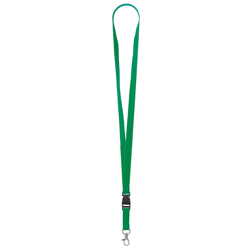 Schlüsselband/Lanyard "Standard" - Smaragdgrün (ca. Pantone 348C)