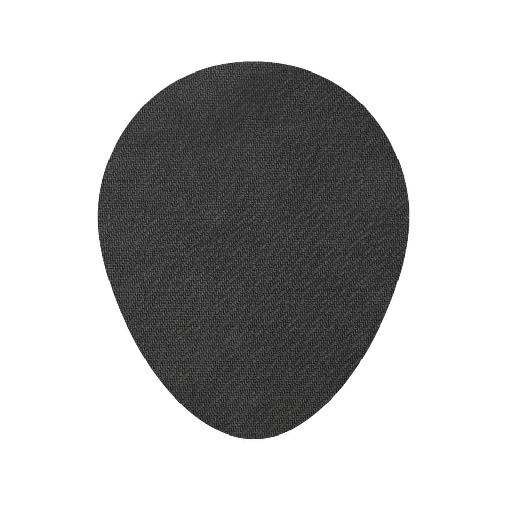 ERGO-pad Memoryschaum Textil, HB rot