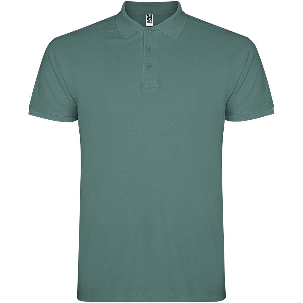 Star Poloshirt für Herren - calm blau