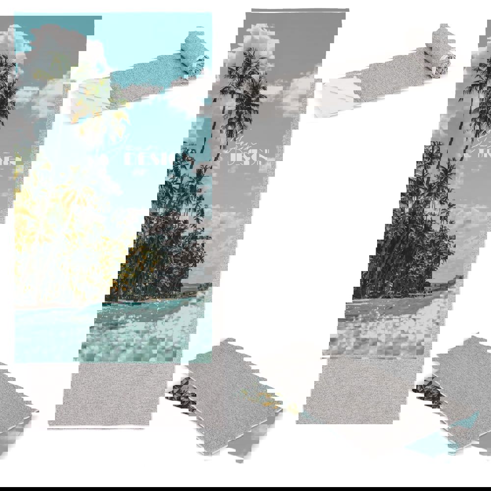 Schnelltrocknendes Handtuch R-PET 100 x 180 cm Sublimation