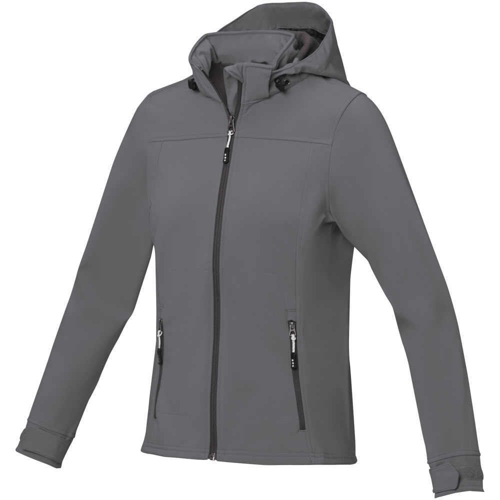 Langley Softshelljacke für Damen - stahlgrau