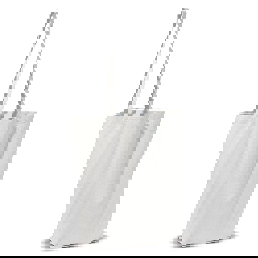 Umhängetasche canvas 250g/m² 41x12x43cm - weiss