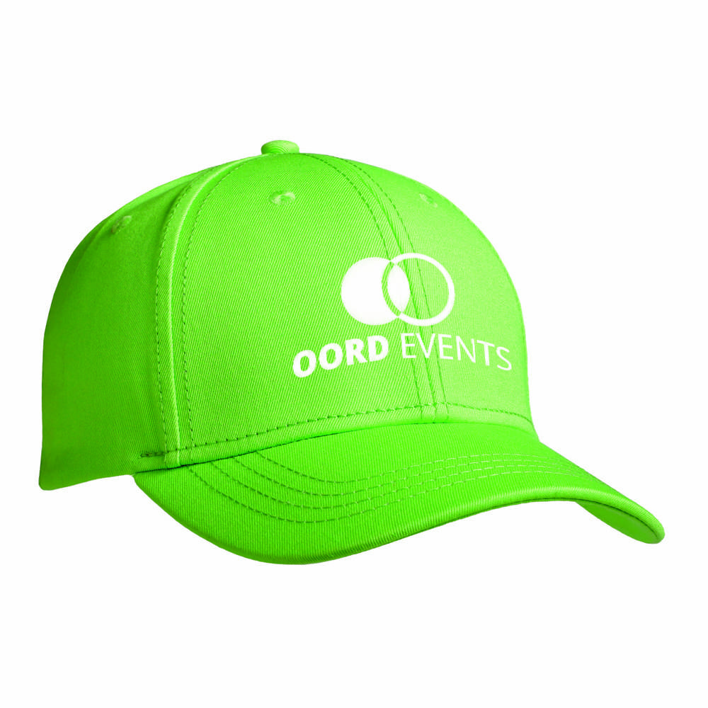 Luxury Fine Cotton Cap - Limettengrün