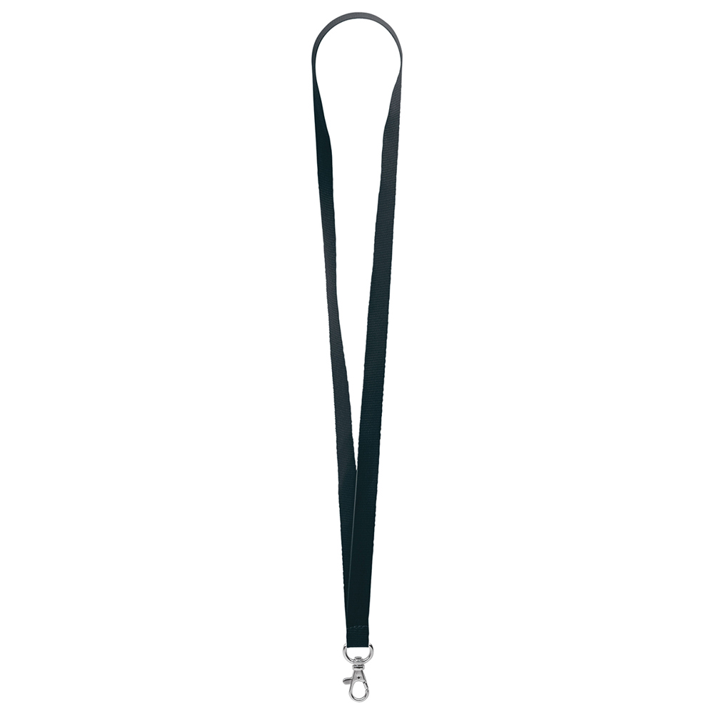 Schlüsselband/Lanyard "Standard" - schwarz