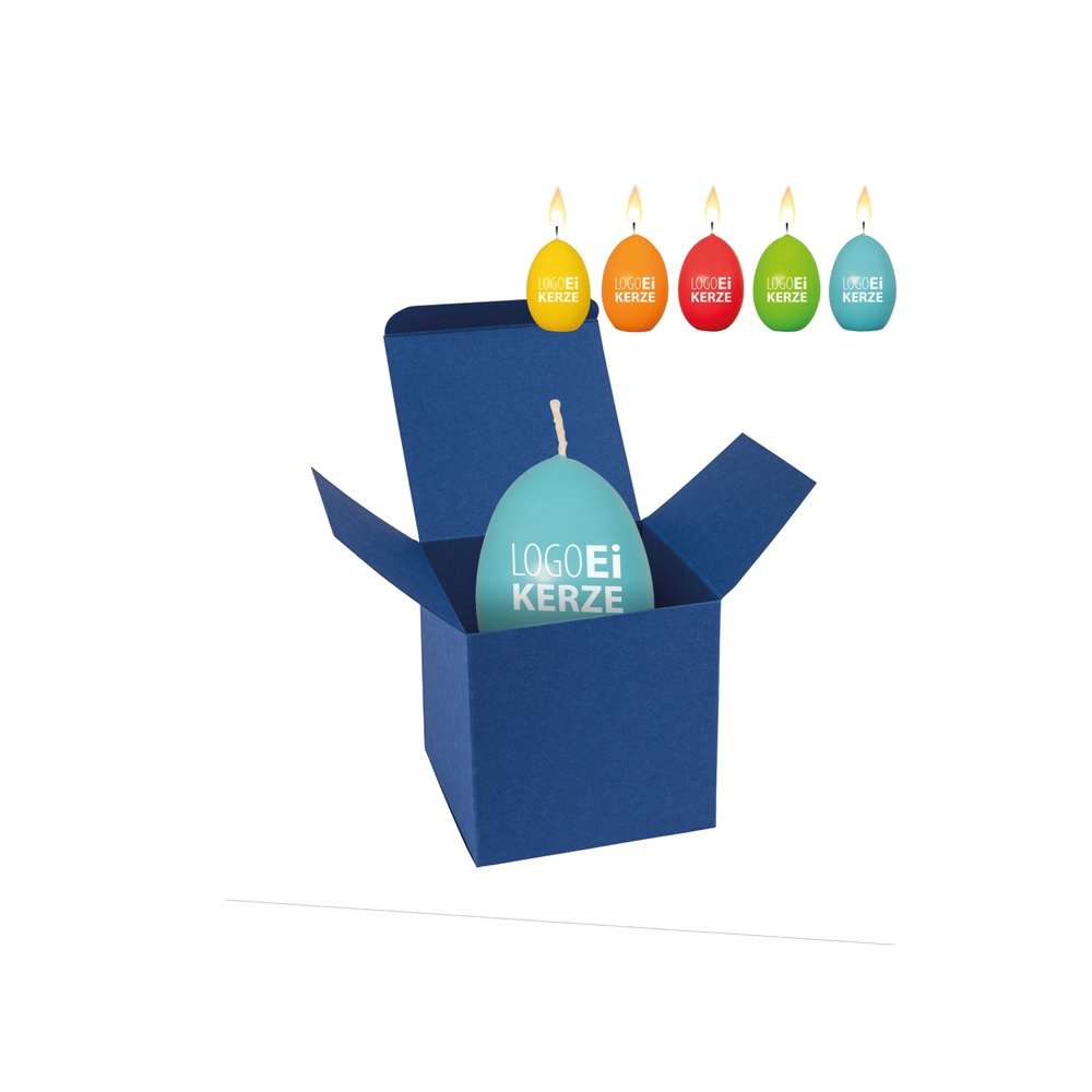 ColorBox LogoEi Kerze - Dunkelblau