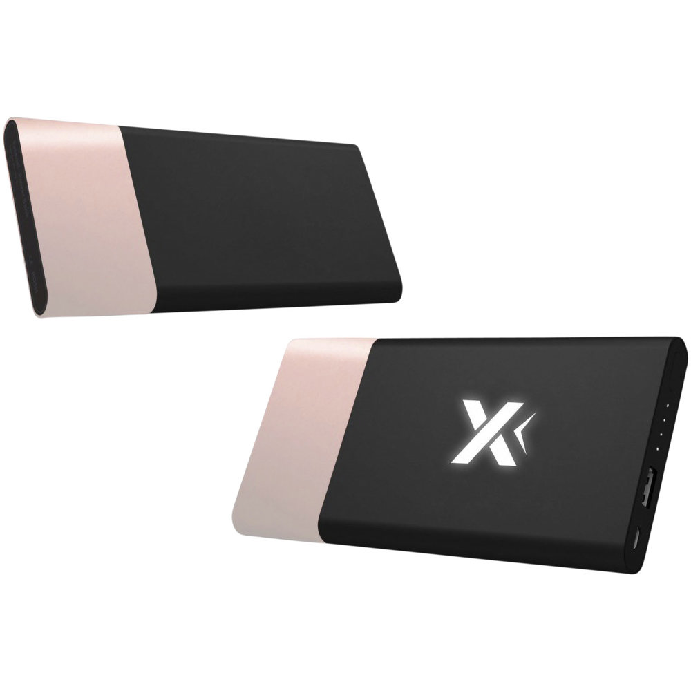 SCX.design P20 5000 mAh Powerbank mit Leuchtlogo