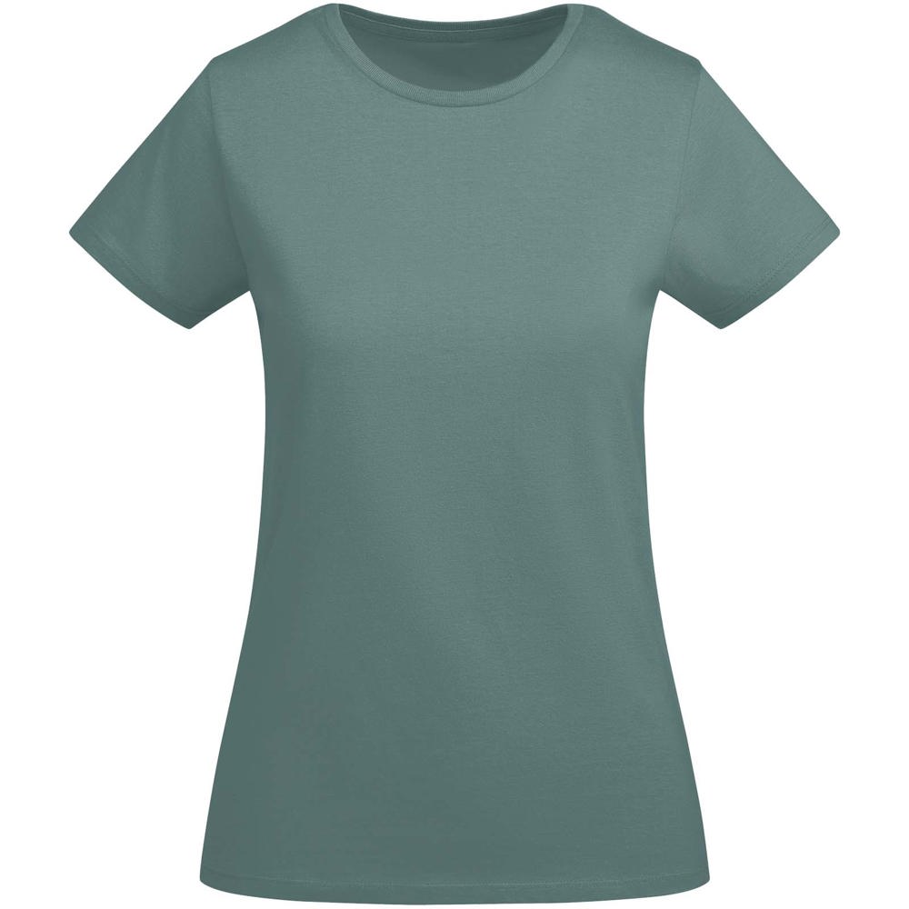 Breda T-Shirt aus Bio-Baumwolle für Damen - calm blau
