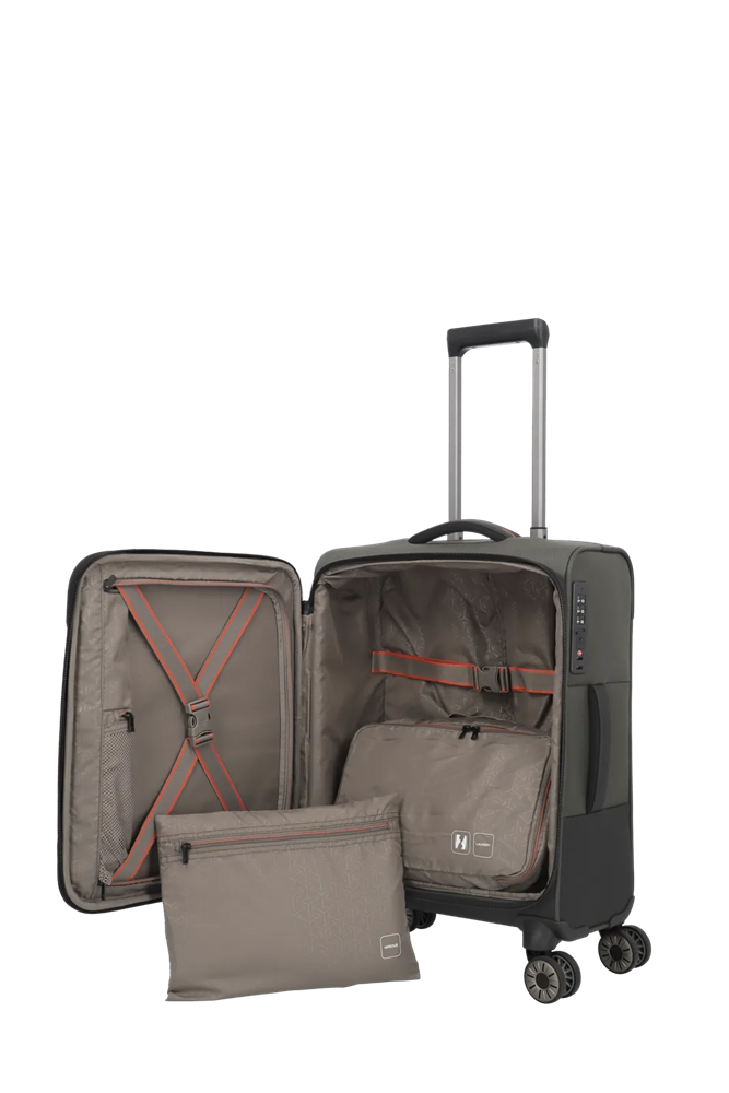 TRAVELITE CROSSLITE 4w Trolley S, Oliv