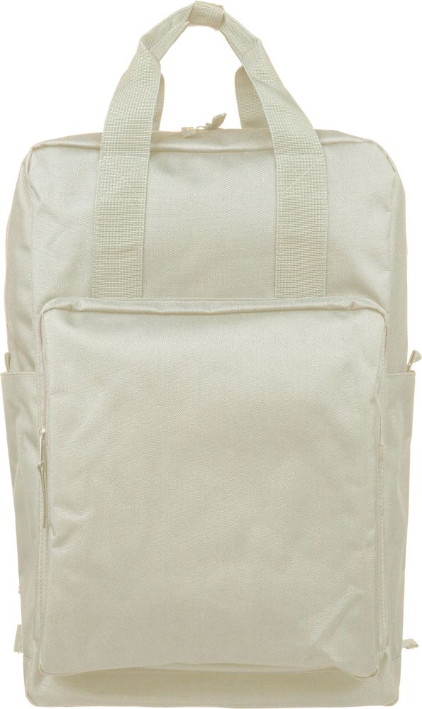 Recycelter Rucksack aus Polyester (900D) Amalia - beige