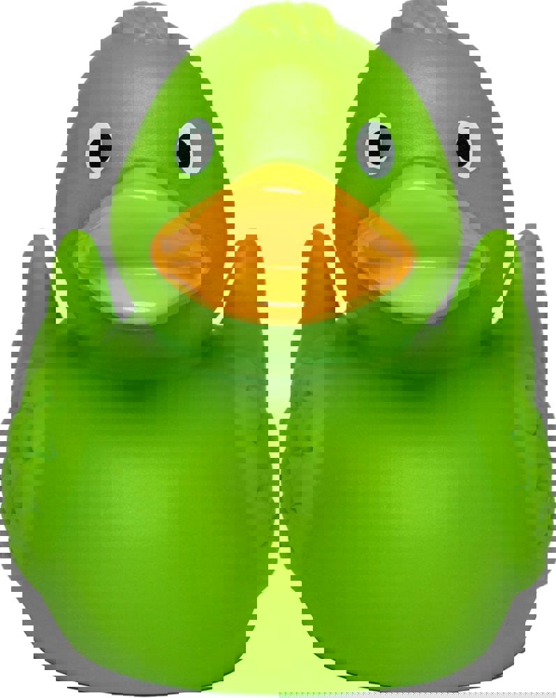 Quietsche-Ente, grün, 7,5 cm