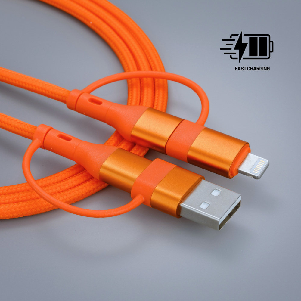 Opti Color Lade- und Datenkabel - Orange