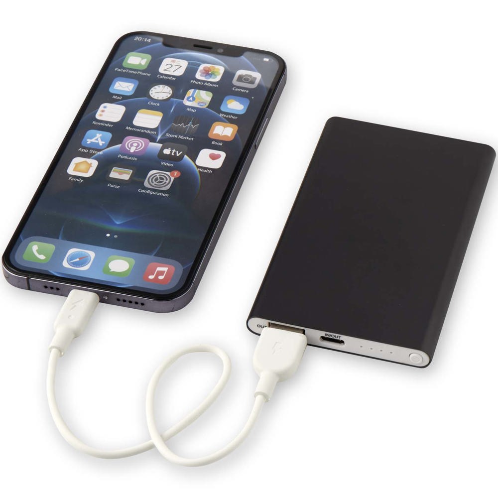 Pep 4000 mAh Type-C Powerbank aus recyceltem Aluminium 