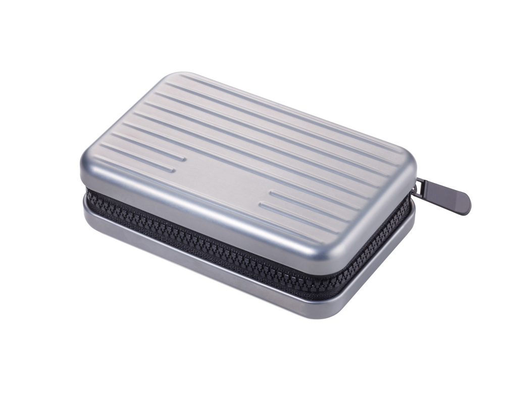 TROIKA Kreditkartenetui - titanfarben