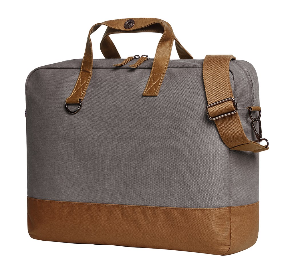 Notebook-Tasche LIFE - grau-braun