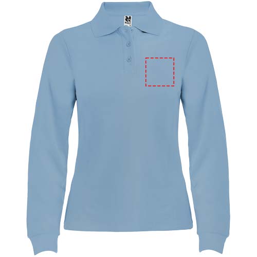 Estrella Langarm Poloshirt für Damen