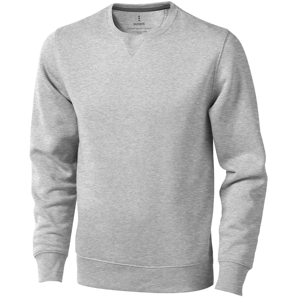 Arora Sweatshirt mit Rundhalsausschnitt Unisex - grau meliert