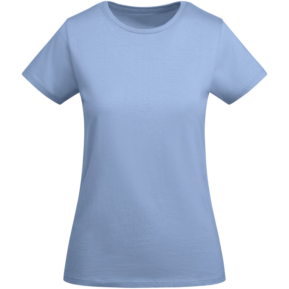 Breda T-Shirt aus Bio-Baumwolle für Damen - himmelblau