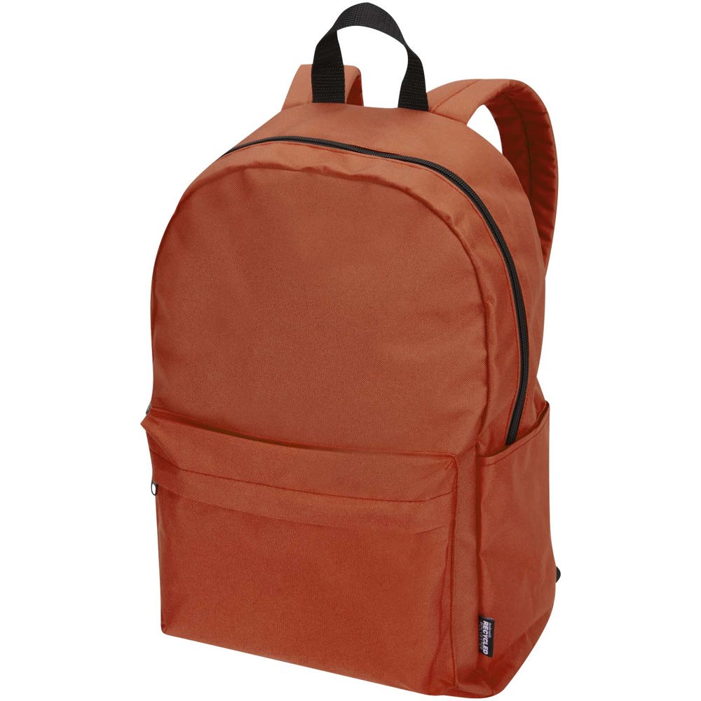 Byron 14" GRS-recycelter City Laptop Rucksack 14 L - ziegelstein