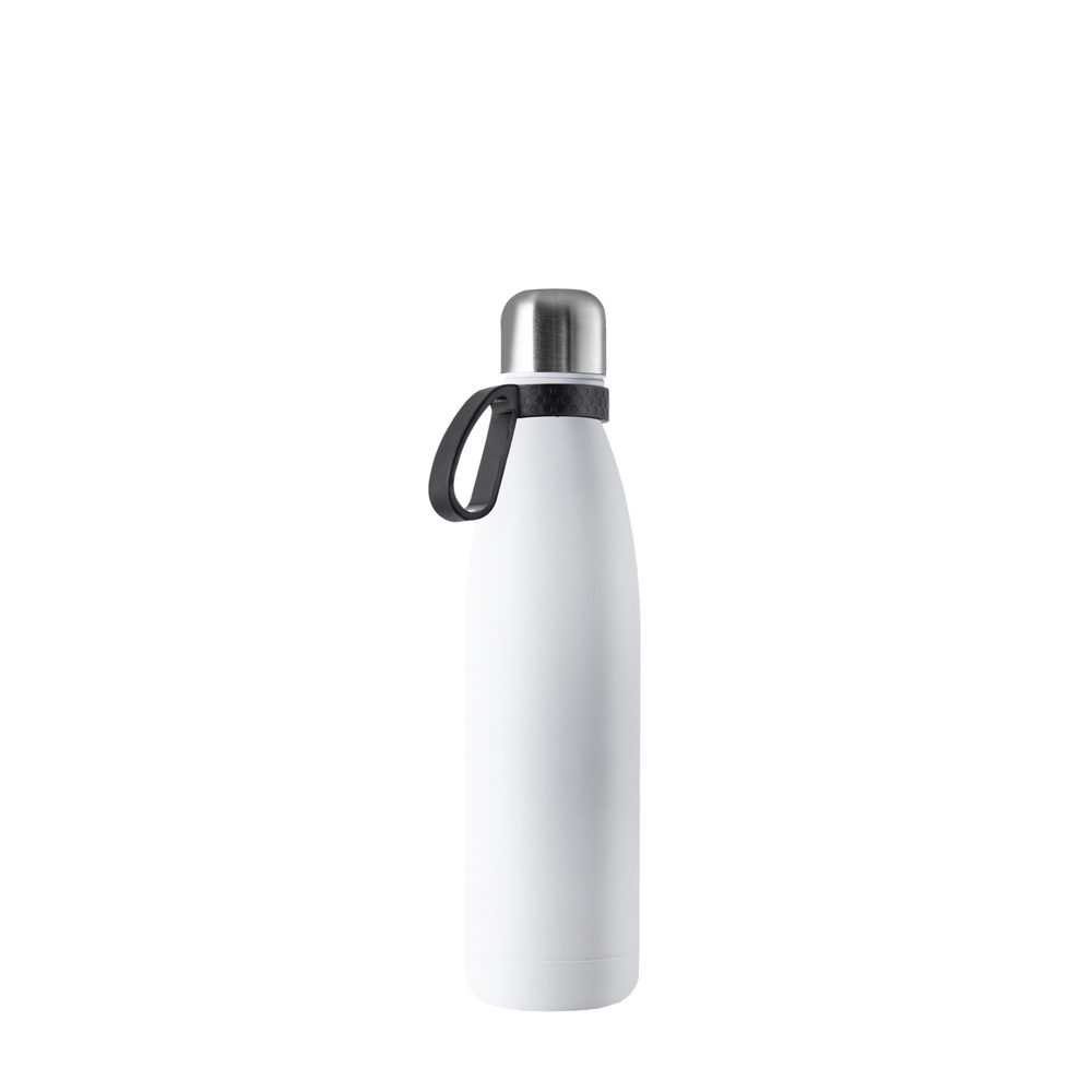 Thermotrinkflasche RETUMBLER-NIZZA - silber, weiß, schwarz