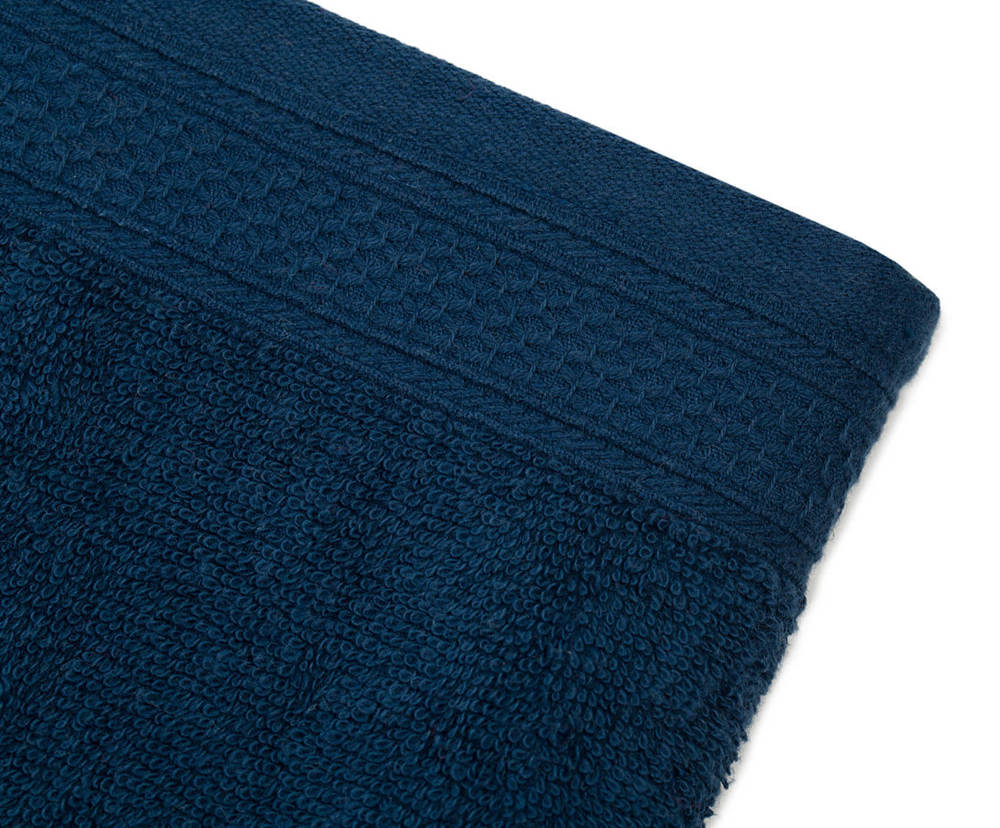 Frottierserie aus recycelten Materialien - Dunkelblau