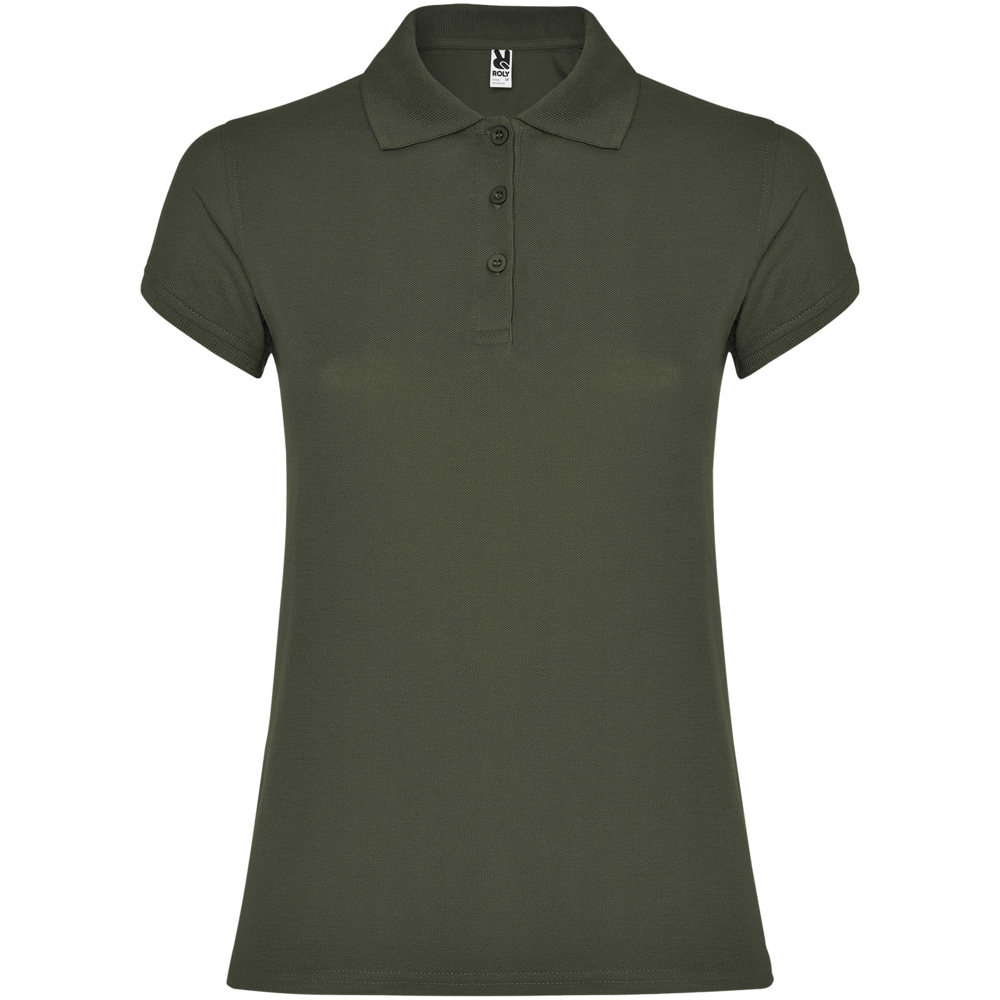 Star Poloshirt für Damen - venture grün