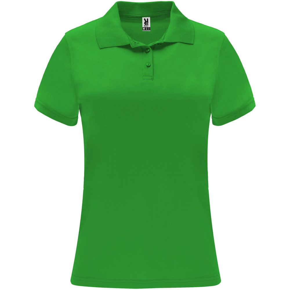 Monzha Sport Poloshirt für Damen - farngrün