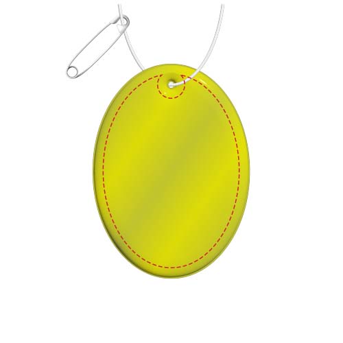 RFX™ H-12 ovaler reflektierender TPU-Anhänger