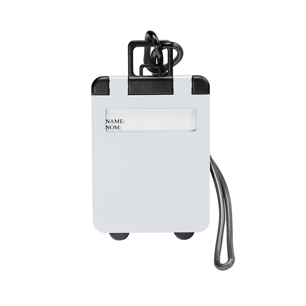 Kofferanhänger "Trolley" - Weiß