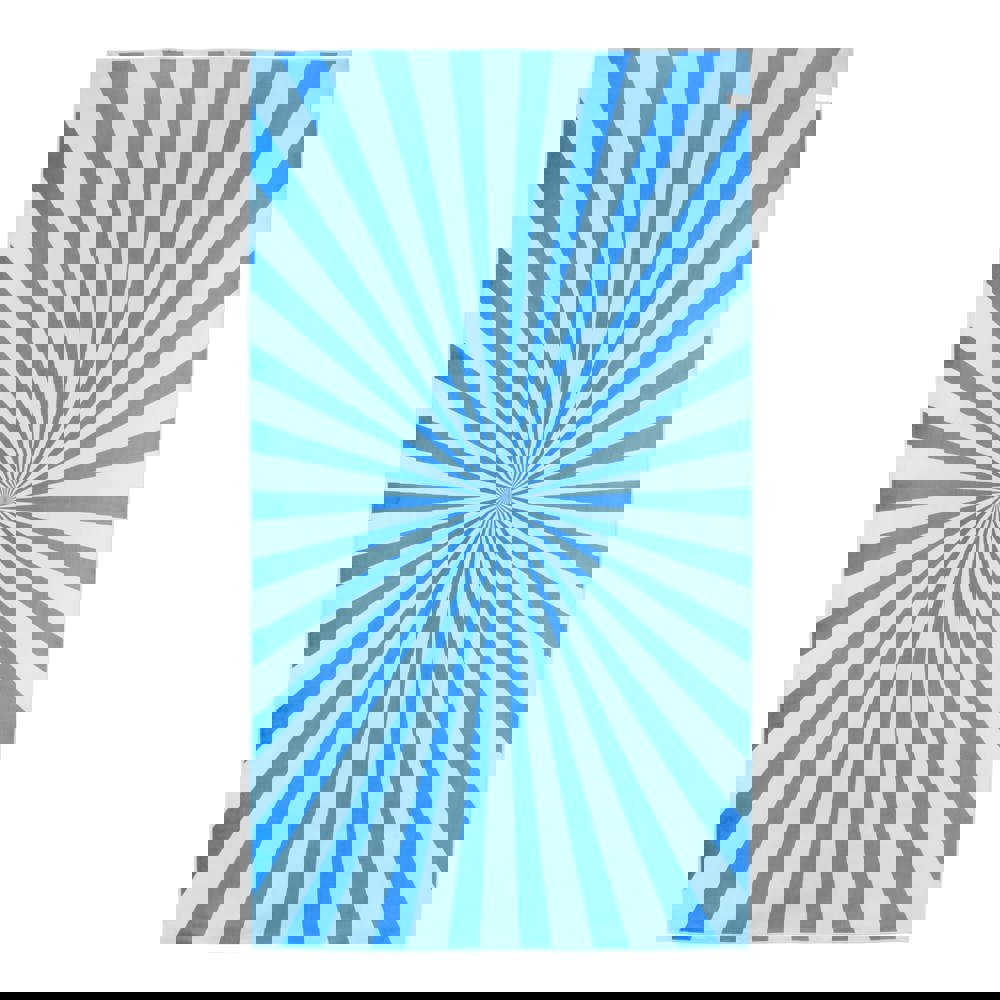 R-PET-Schnelltrocknungs-Strandtuch 100 × 180 cm, Sublimationsdruck