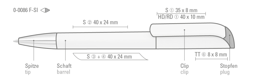 EFFECT F SI, dunkelblau