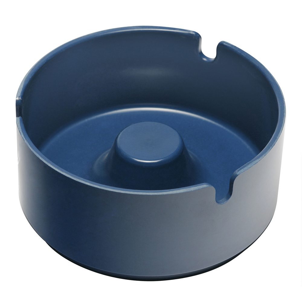 Aschenbecher, stapelbar - blau