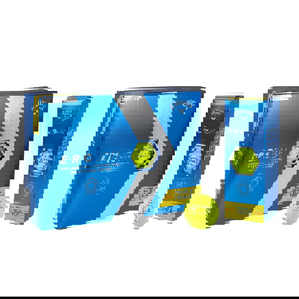 Callaway ERC Soft Triple Track - Gelb