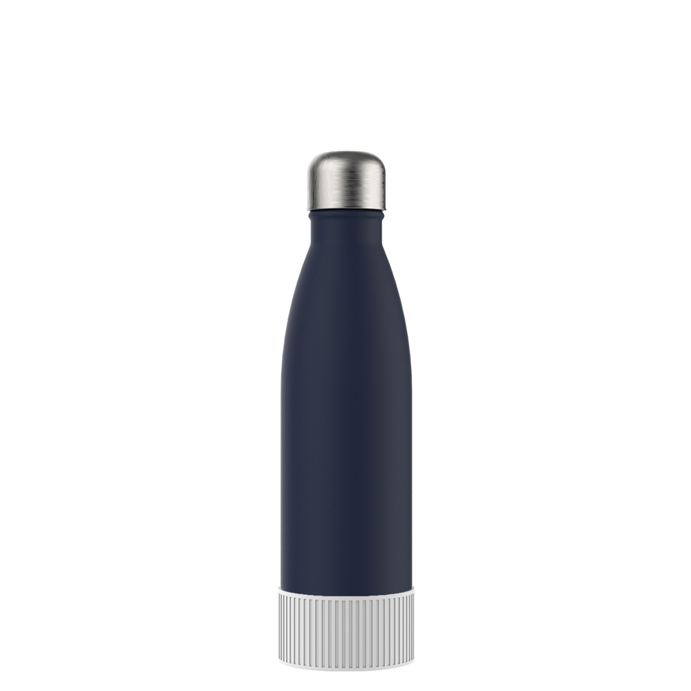 Thermotrinkflasche RETUMBLER-NIZZA - weiß, marineblau, silber