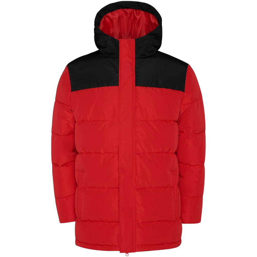 Tallin Steppjacke Unisex - rot, schwarz