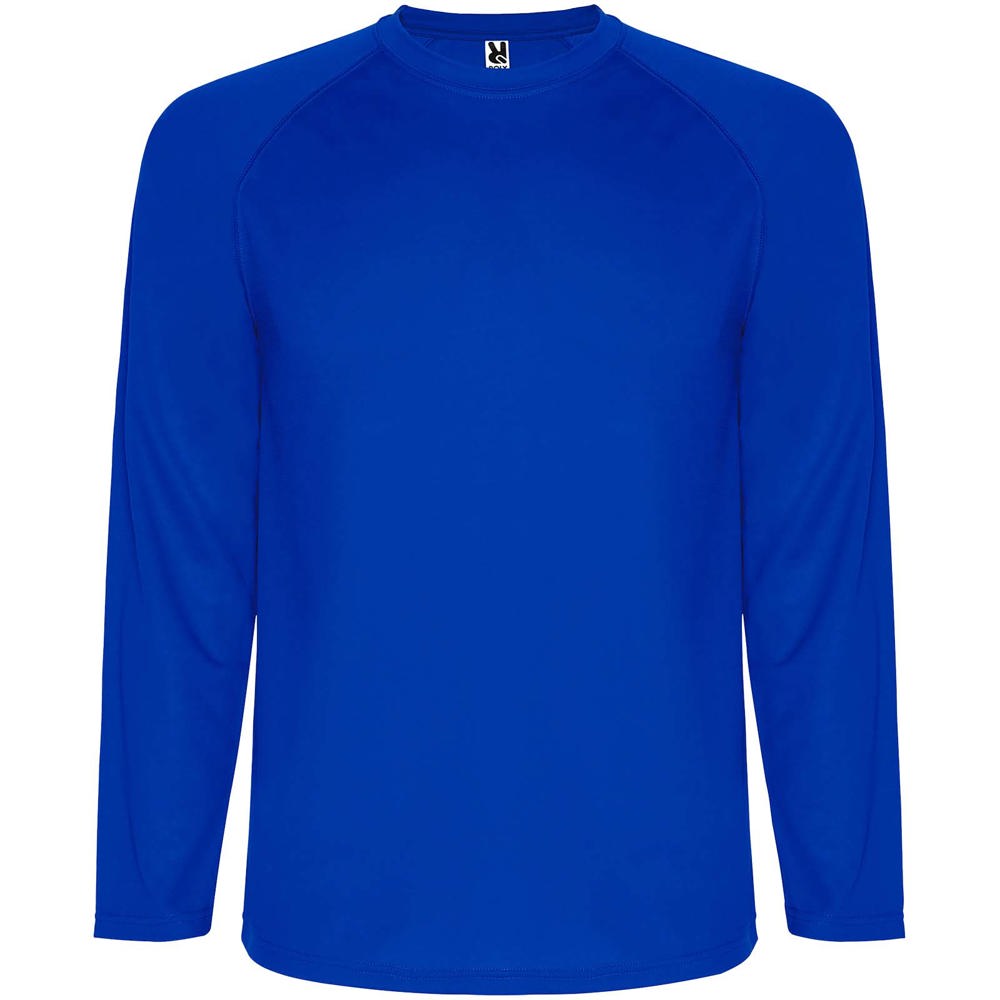 Montecarlo Langarm Sport-Shirt für Männer - Blau