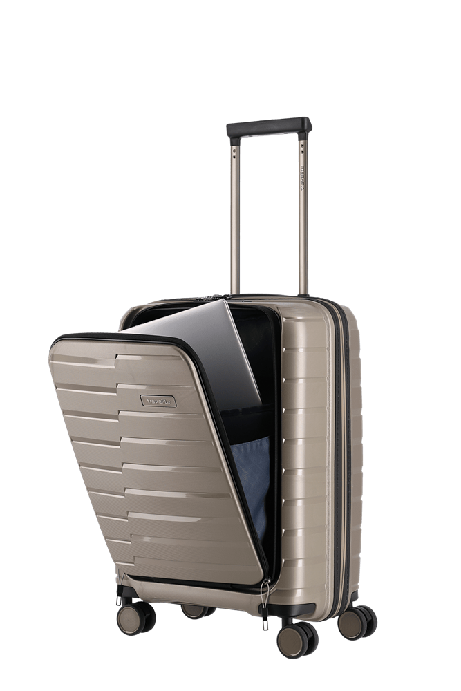 TRAVELITE AIR BASE 4w Trolley S Vortasche, Champagner