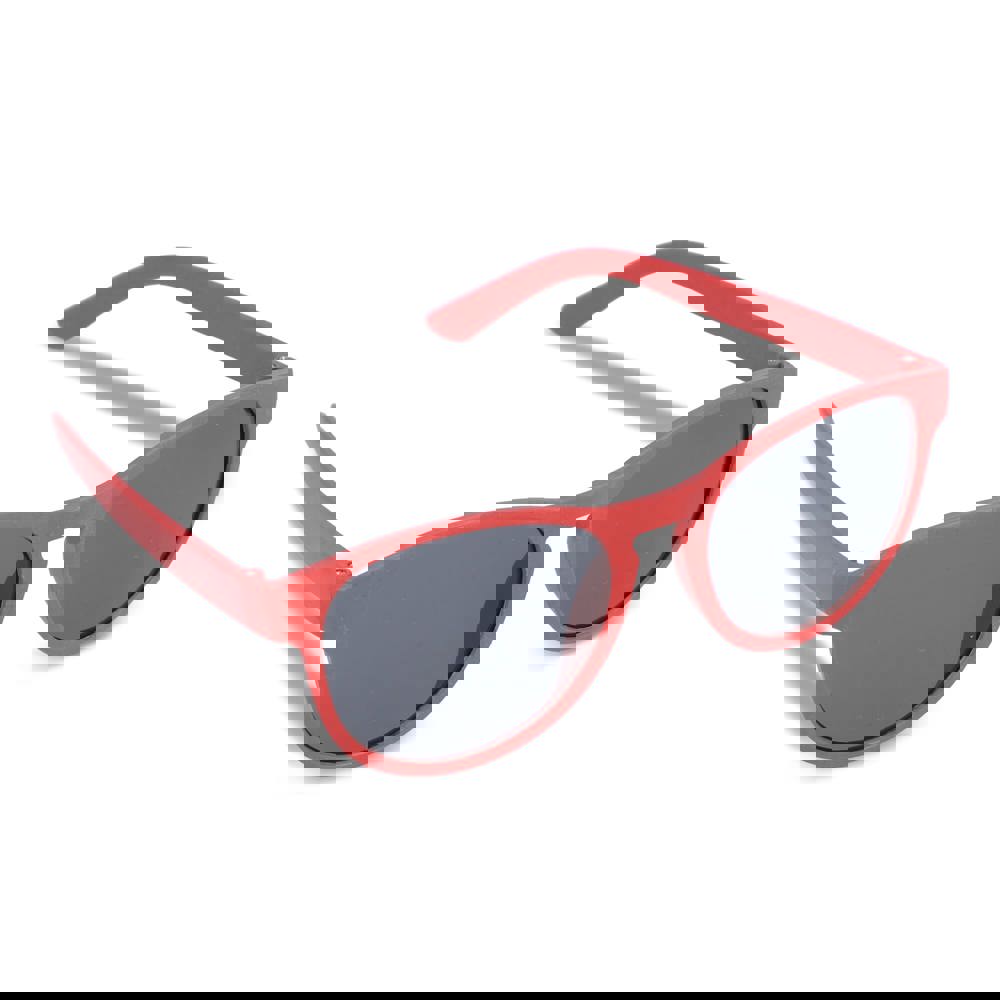 Sonnenbrille Weizenstroh Erde UV400 - Rot