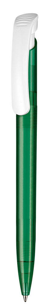 Kugelschreiber CLEAR TRANSPARENT S - limonen-grün TR/FR