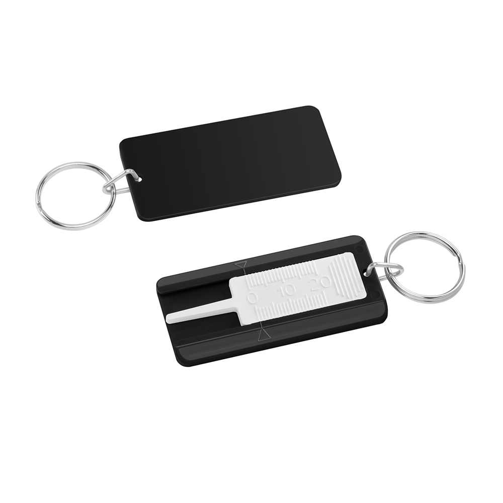 Reifenprofiltiefenmesser - weiß/schwarz