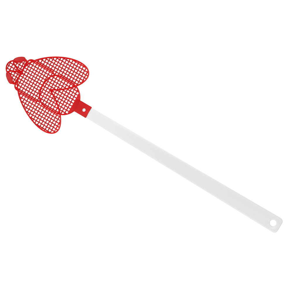 Fliegenklatsche "Brummi" - weiß/rot