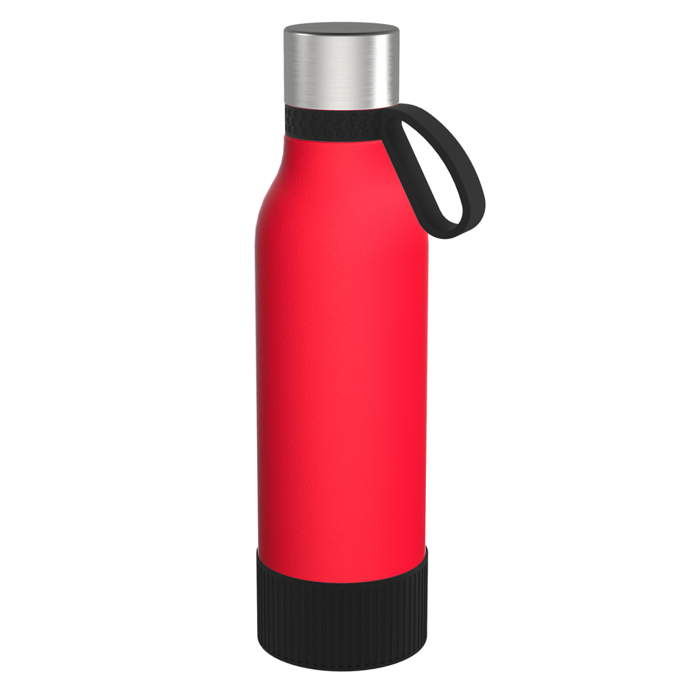 Trinkflasche RETUMBLER-myTOULON II 820 - schwarz, rot