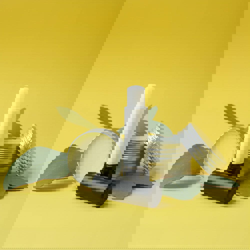 Klassischer Lippenpflegestift aus recycelten Materialien