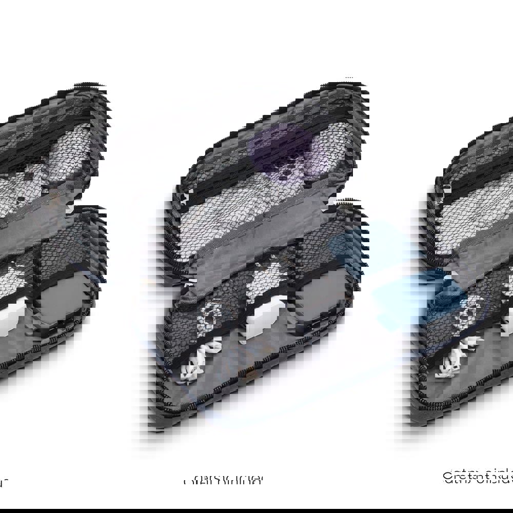 rPET PU-beschichtete 210D Napa-Organizer-Tasche 22 x 13 x 4 cm