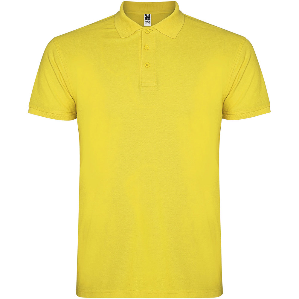Star Poloshirt für Herren - gelb