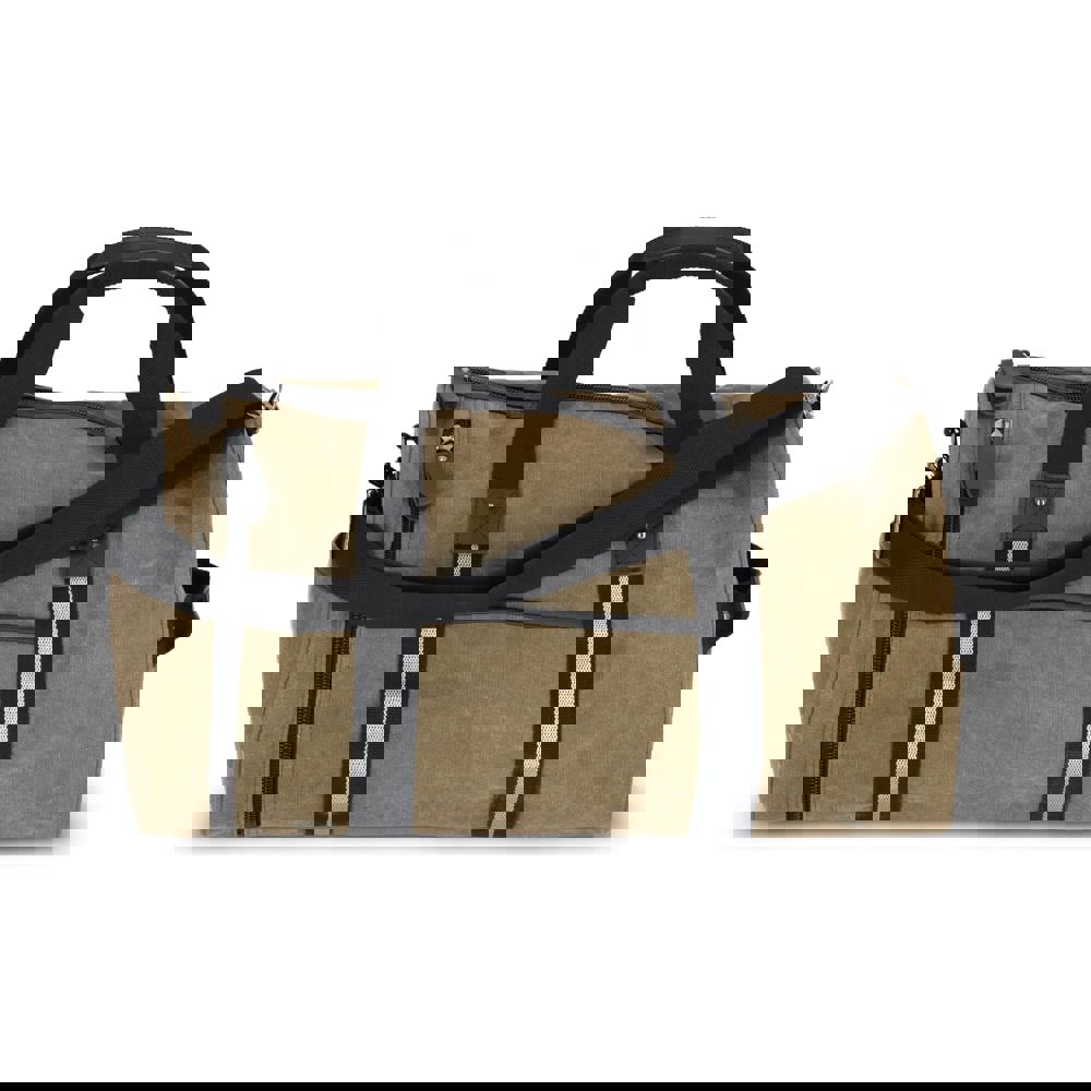 Seesack aus recyceltem Baumwoll-Canvas Harper