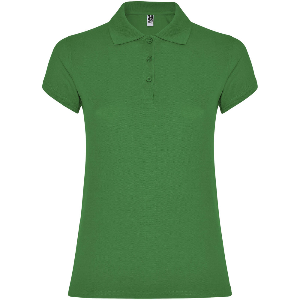Star Poloshirt für Damen - tropischgrün