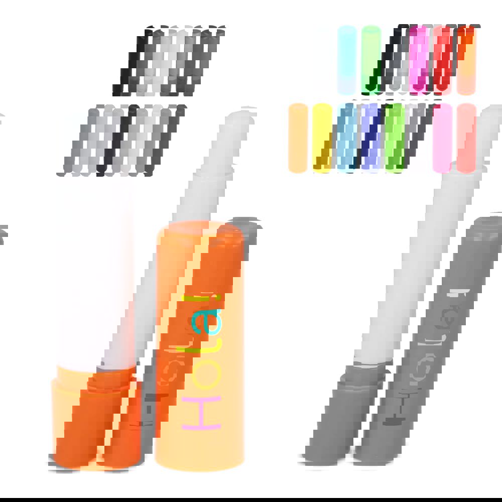 Klassischer Lippenpflegestift aus recycelten Materialien