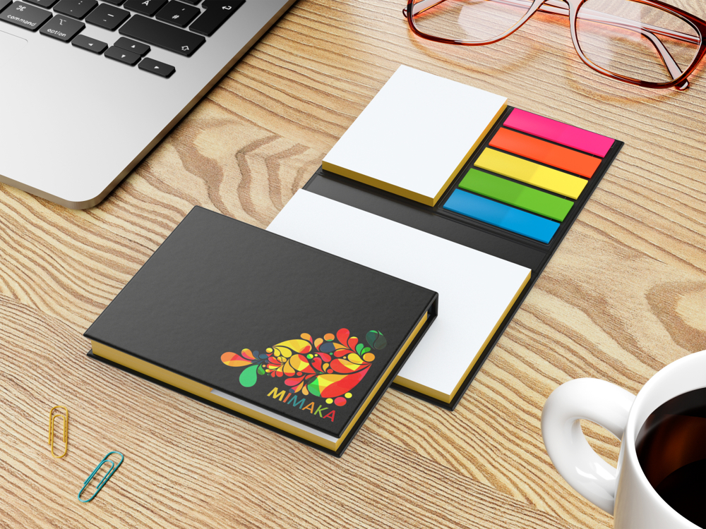 Haftnotiz-Set London, matt, gelb