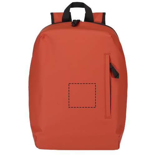 Resi Plus 15" GRS recycelter diebstahlsicherer Rucksack 18L